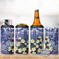Personalised Hafa Adai Guam 4 in 1 Can Cooler Tumbler Latte Stone With Coconut Crab LT05 - Polynesian Pride