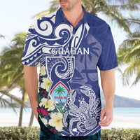 Personalised Hafa Adai Guam Hawaiian Shirt Latte Stone With Coconut Crab LT05 - Polynesian Pride