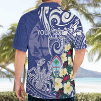 Personalised Hafa Adai Guam Hawaiian Shirt Latte Stone With Coconut Crab LT05 - Polynesian Pride