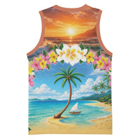 Guam Basketball Jersey Eternal Summer Sunset Beach LT05 - Polynesian Pride