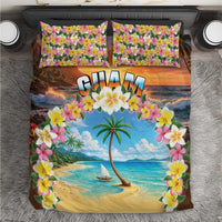 Guam Bedding Set Eternal Summer Sunset Beach LT05 Colorful - Polynesian Pride