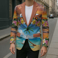Guam Blazer Eternal Summer Sunset Beach LT05 - Polynesian Pride