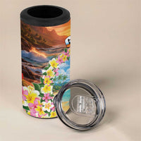 Guam 4 in 1 Can Cooler Tumbler Eternal Summer Sunset Beach LT05 - Polynesian Pride