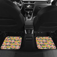 Guam Car Mats Eternal Summer Sunset Beach LT05 Set 2pcs - Back Colorful - Polynesian Pride