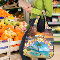 Guam Grocery Bag Eternal Summer Sunset Beach LT05 - Polynesian Pride