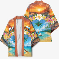 Guam Kimono Eternal Summer Sunset Beach LT05 - Polynesian Pride