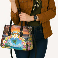 Guam Leather Bag Eternal Summer Sunset Beach LT05 - Polynesian Pride