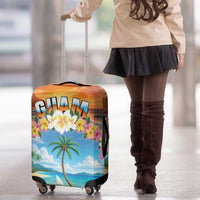 Guam Luggage Cover Eternal Summer Sunset Beach LT05 - Polynesian Pride