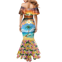 Guam Mermaid Dress Eternal Summer Sunset Beach LT05 - Polynesian Pride