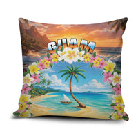 Guam Pillow Cover Eternal Summer Sunset Beach LT05 Colorful - Polynesian Pride