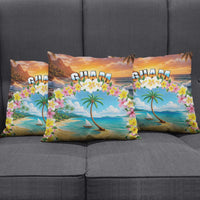 Guam Pillow Cover Eternal Summer Sunset Beach LT05 - Polynesian Pride