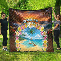 Guam Quilt Eternal Summer Sunset Beach LT05 - Polynesian Pride