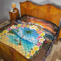 Guam Quilt Eternal Summer Sunset Beach LT05 - Polynesian Pride
