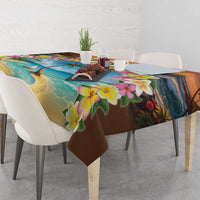 Guam Tablecloth Eternal Summer Sunset Beach LT05 - Polynesian Pride