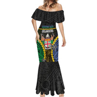 Personalised South Sea Islanders And Fiji Mermaid Dress Kanakas Fijian Tapa Pattern