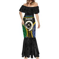 Personalised South Sea Islanders And Vanuatu Mermaid Dress Kanakas Sand Drawing Pattern LT05 - Polynesian Pride