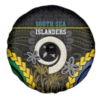 South Sea Islanders And Vanuatu Spare Tire Cover Kanakas Sand Drawing Pattern LT05 - Polynesian Pride