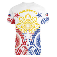 Philippines Women V-Neck T-Shirt Katipunan Andres Bonifacio
