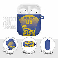 Custom James Cook High School AirPods Case Maori Koru Pattern LT05 - Polynesian Pride