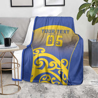 Custom James Cook High School Blanket Maori Koru Pattern LT05 - Polynesian Pride