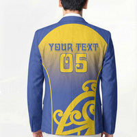 Custom James Cook High School Blazer Maori Koru Pattern LT05 - Polynesian Pride