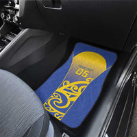 Custom James Cook High School Car Mats Maori Koru Pattern LT05 - Polynesian Pride