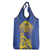Custom James Cook High School Grocery Bag Maori Koru Pattern LT05 - Polynesian Pride