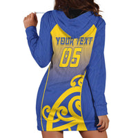 Custom James Cook High School Hoodie Dress Maori Koru Pattern LT05 - Polynesian Pride