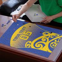 Custom James Cook High School Puzzle Maori Koru Pattern LT05 - Polynesian Pride