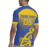 Custom James Cook High School Rugby Jersey Maori Koru Pattern LT05 - Polynesian Pride