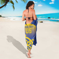 Custom James Cook High School Sarong Maori Koru Pattern LT05 - Polynesian Pride