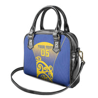 Custom James Cook High School Shoulder Handbag Maori Koru Pattern LT05 - Polynesian Pride