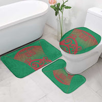 Custom Onehunga High School Bathroom Set Maori Koru Pattern LT05 - Polynesian Pride