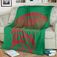 Custom Onehunga High School Blanket Maori Koru Pattern LT05 - Polynesian Pride