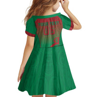 Custom Onehunga High School Family Matching Off Shoulder Short Dress and Hawaiian Shirt Maori Koru Pattern