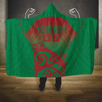 Custom Onehunga High School Hooded Blanket Maori Koru Pattern LT05 - Polynesian Pride