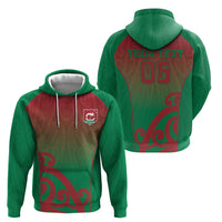 Custom Onehunga High School Hoodie Maori Koru Pattern LT05 - Polynesian Pride