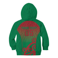 Custom Onehunga High School Kid Hoodie Maori Koru Pattern LT05 - Polynesian Pride