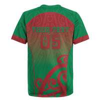 Custom Onehunga High School Rugby Jersey Maori Koru Pattern LT05 - Polynesian Pride
