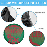 Custom Onehunga High School Spare Tire Cover Maori Koru Pattern LT05 - Polynesian Pride