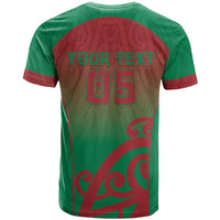Custom Onehunga High School T Shirt Maori Koru Pattern LT05 - Polynesian Pride