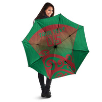 Custom Onehunga High School Umbrella Maori Koru Pattern LT05 - Polynesian Pride