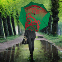 Custom Onehunga High School Umbrella Maori Koru Pattern LT05 - Polynesian Pride