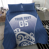 Custom New Zealand Aotea College Bedding Set Maori Koru Pattern LT05 - Polynesian Pride