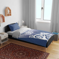 Custom New Zealand Aotea College Bedding Set Maori Koru Pattern LT05 - Polynesian Pride