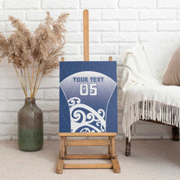 Custom New Zealand Aotea College Canvas Wall Art Maori Koru Pattern LT05 - Polynesian Pride