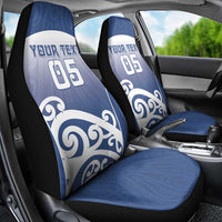 Custom New Zealand Aotea College Car Seat Cover Maori Koru Pattern LT05 - Polynesian Pride