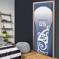 Custom New Zealand Aotea College Door Cover Maori Koru Pattern LT05 - Polynesian Pride