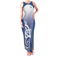 Custom New Zealand Aotea College Family Matching Tank Maxi Dress and Hawaiian Shirt Maori Koru Pattern