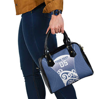Custom New Zealand Aotea College Shoulder Handbag Maori Koru Pattern LT05 - Polynesian Pride